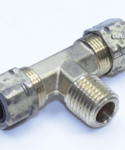 02250136-998 Genuine Part by SULLAIR (R) TEE,M BR 3/8"TUBE X 1/4"NPT