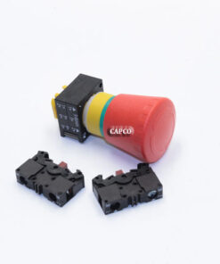 1089-0362-16 SWITCH-PUSH BUT:0NO/2NC RED (OEM) Atlas Copco