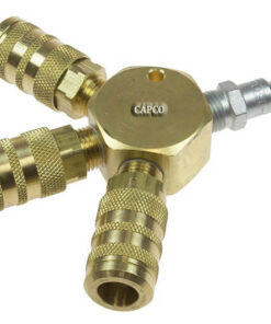 3122-15X 3 Port Flat Hex Manifold, 1/4 6-Point Industrial Int