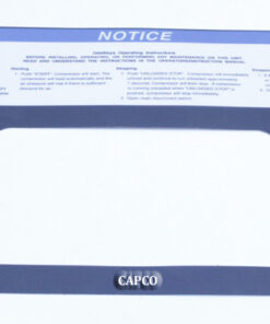 39899950 Ingersoll Rand (OEM)  DECAL,OPERATING INSTR