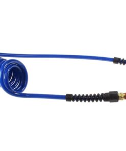 PR38-25B-B Flexcoil, 3/8" x 25', 3/8" NPT Reusable Swivel Fittings, Blue