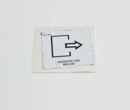 02250172-091 Genuine Part by SULLAIR (R) DECAL, STANDARD AIR