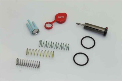 Image of a solenoid repair kit with 3 springs
