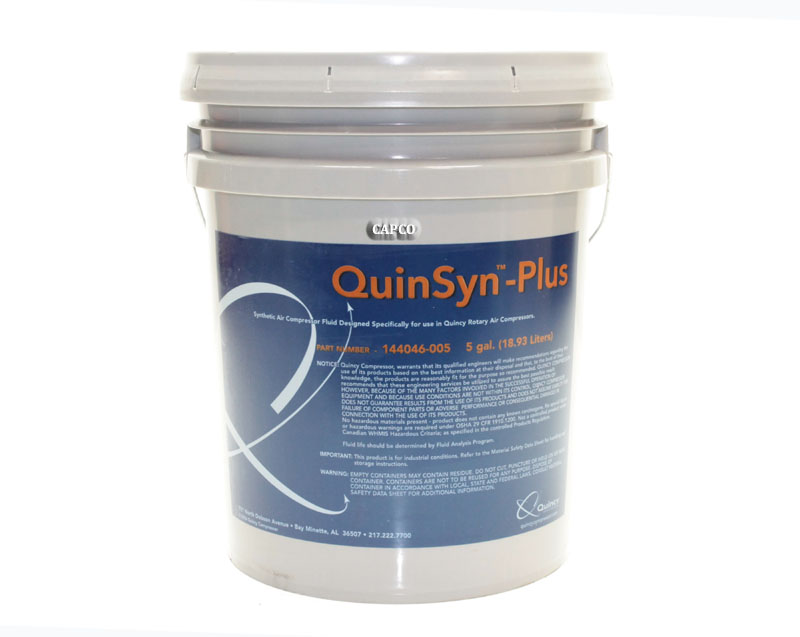 144046-005 Quincy (OEM) Quin Syn Plus 5 Gallon 144046-005 Quincy (OEM) Quin Syn Plus 5 Gallon - Image 1
