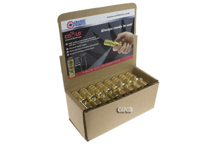 15CBG4F-D24 CoBlo Coupler Blow Gun, 1/4" Industrial, 1/4" FPT, 24 Pack Display - Image 1