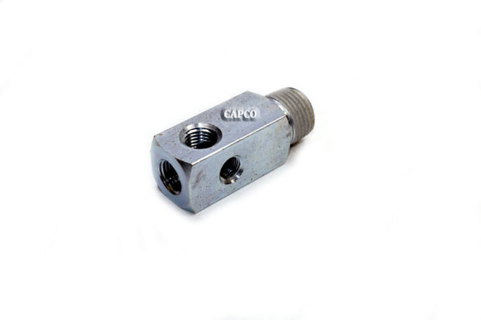 18007120 Ingersoll Rand (OEM)  FITTING, MANIFOLD ASSY SS3 WHEELBARROW - Image 1