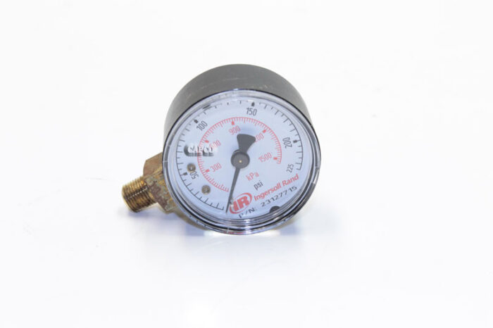 23127715 Ingersoll Rand (OEM)  GAUGE, 0-225, 1/8IN NPT 9 OCLOCK, 2.2 DIA,3-2-3 - Image 1