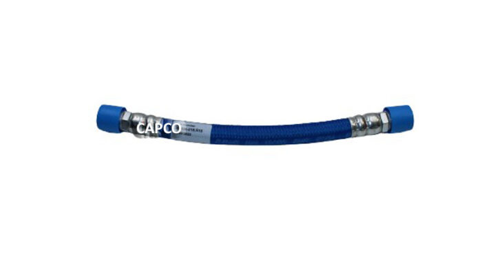 249608-018 Genuine Part by SULLAIR (R) HOSE, MED PRESS 0.50 X 012" - Image 1