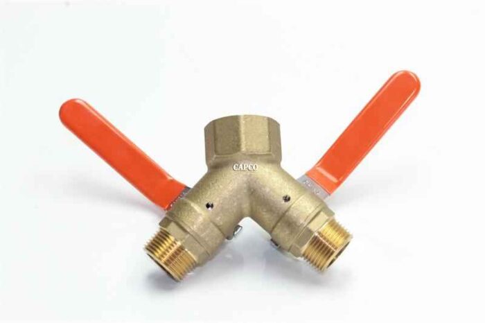 250019-916 Genuine Part by SULLAIR (R) VALVE, DBL BALL 3/4 X 1" - Image 2