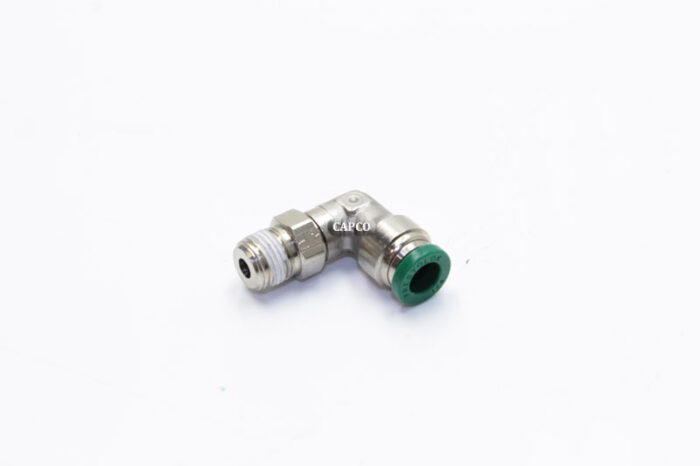 250025-849 Genuine Part by SULLAIR (R) ELBOW, 90DEG M SWVL 1/4 T X1/8 - Image 1