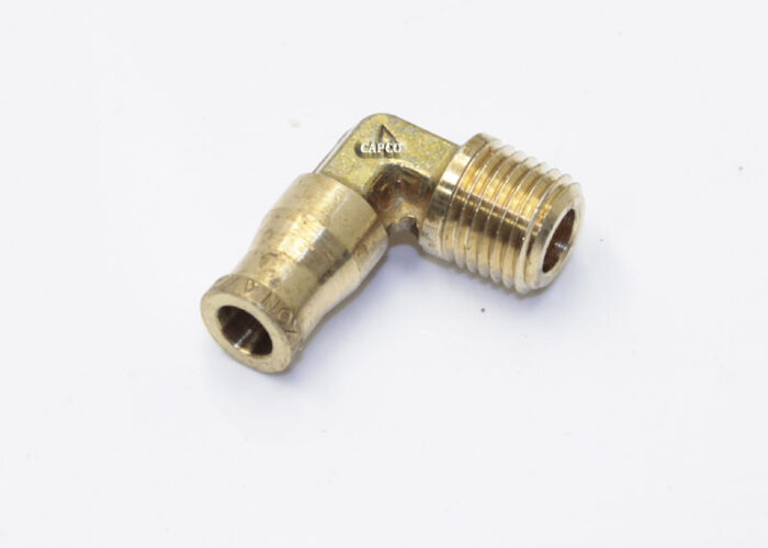 39155478 Ingersoll Rand (OEM)  ELBOW, .25 T X .25 MNPT PUSH CONN W/VITON O-RING - Image 1