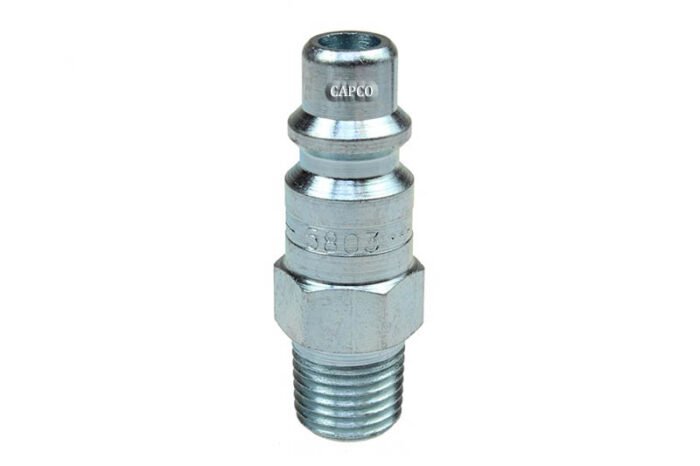5803 3/8" Industrial Connector, 1/4" MPT - Image 1