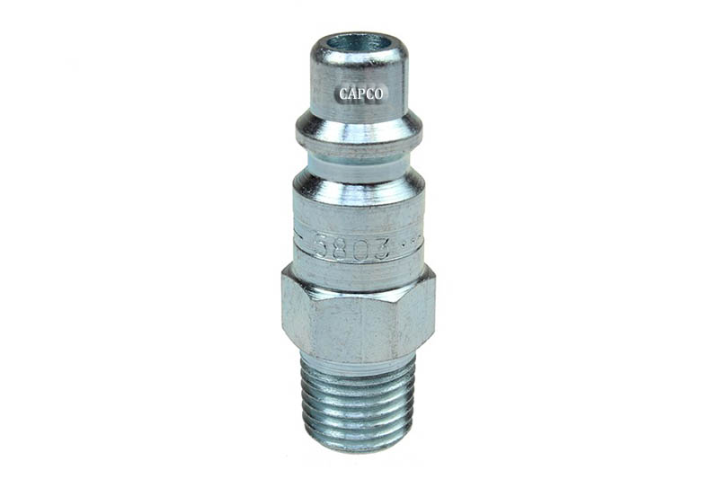 5803 3/8" Industrial Connector, 1/4" MPT - Image 1