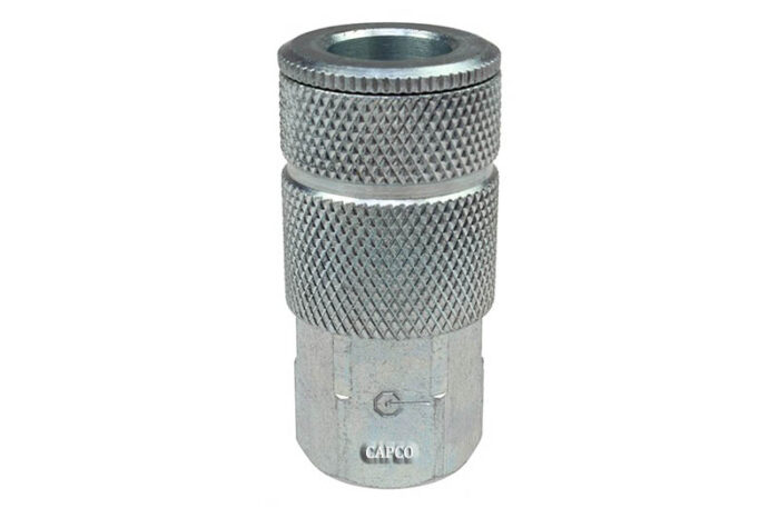 592 3/8" Automotive Coupler, 1/4" FPT - Image 1
