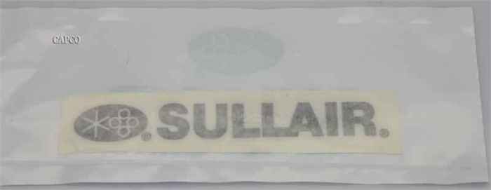 02250059-046 Genuine Part by SULLAIR (R) DECAL,SULLAIR (R) .75 X 6 BLACK - Image 1