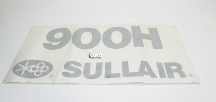 02250121-379 Genuine Part by SULLAIR (R) DECAL,900H W/SULLAIR (R) BLACK - Image 1