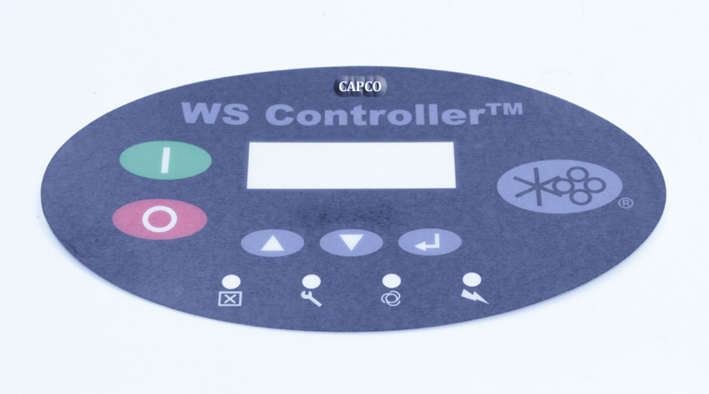 02250154-359 Genuine Part by SULLAIR (R) DECAL,MICROPROCESSOR OVERLAY - Image 1