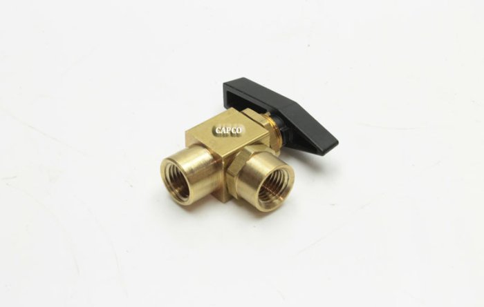 02250136-999 Genuine Part by SULLAIR (R) VLV,BALL 1/4"NPT BRASS 2-WAY - Image 1