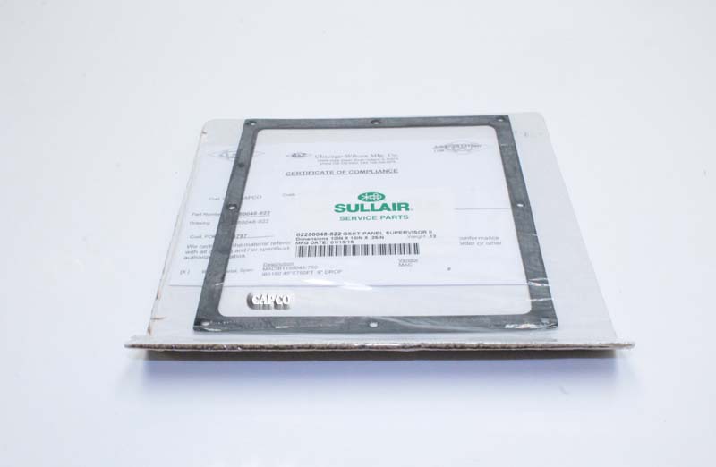 02250048-822 Genuine Part by SULLAIR (R) GSKT,PANEL SUPERVISOR II - Image 1