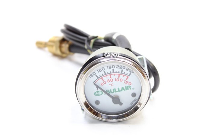 02250043-291 Genuine Part by SULLAIR (R) GA, TEMP CAP 1/2NPTX4'W/LOGO - Image 1