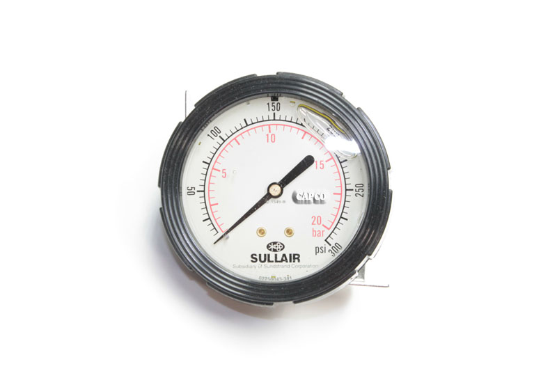 02250043-341 Genuine Part by SULLAIR (R) GA,PRESS MECH 2.5" CBM 300 PSI - Image 1