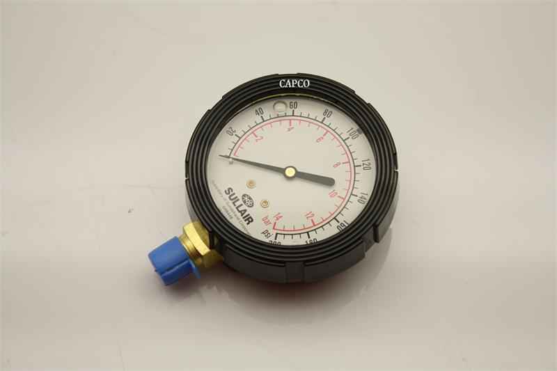 048448 Genuine Part by SULLAIR (R) GAUGE, CTL AIR PRESS 0-200PSI - Image 1