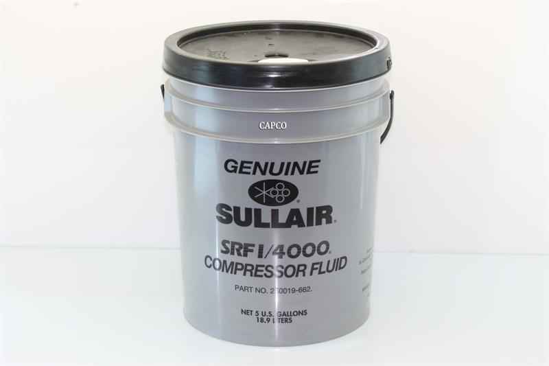 250019-662 Genuine Part by SULLAIR (R) FLUID, SRF 1/4000   PAIL - Image 1