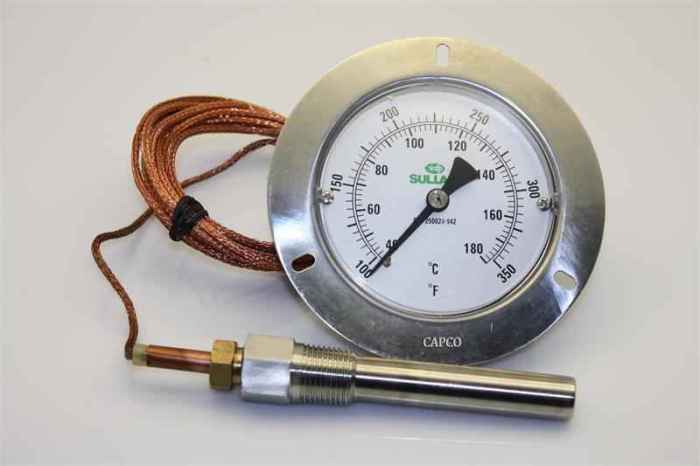 250024-942 Genuine Part by SULLAIR (R) GAUGE, TEMP 30-300DEG F(T)DC - Image 1