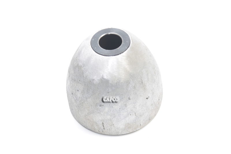 250034-784 Genuine Part by SULLAIR (R) BUTT, ALUMINUM 4" DIA - Image 1