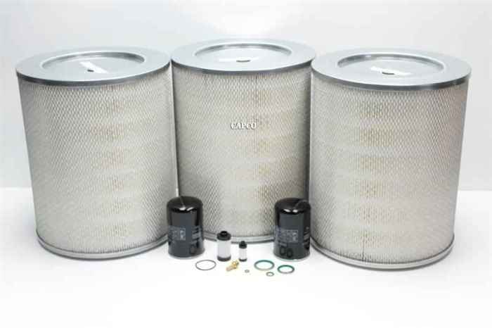 2906-0487-00 Replacement Atlas Copco KIT, AIR/OIL FILTER - Image 1
