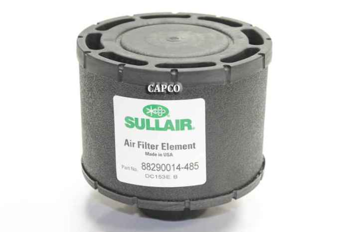 88290014-485 Genuine Part by SULLAIR (R) ELEM,AIR FLTR - Image 1
