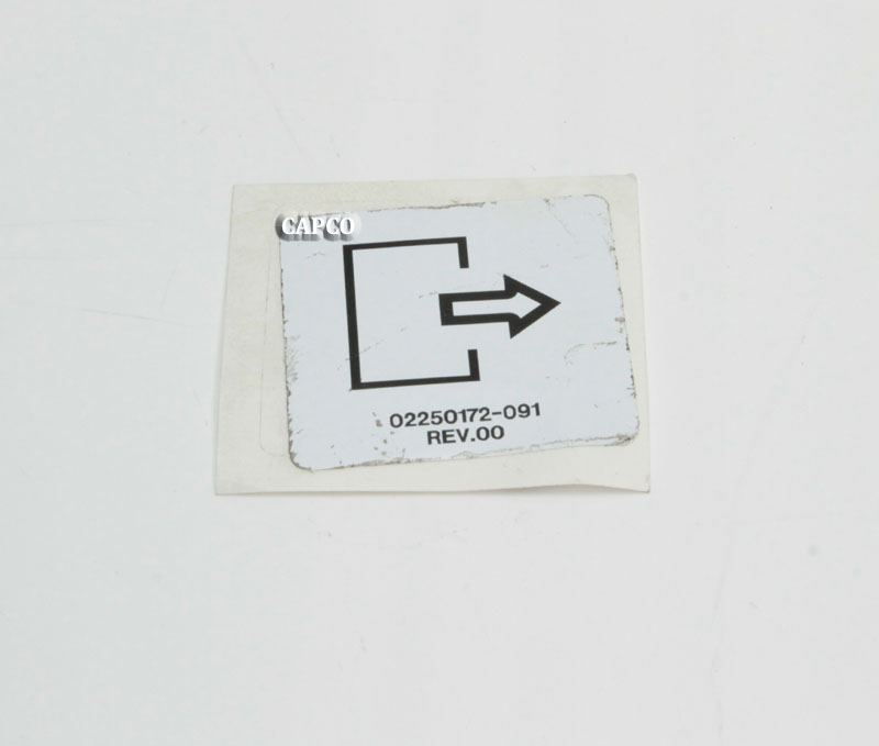 02250172-091 Genuine Part by SULLAIR (R) DECAL, STANDARD AIR - Image 1