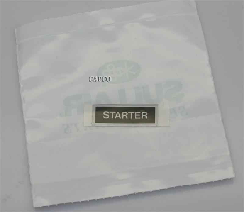 040558 Genuine Part by SULLAIR (R) DECAL, STARTER - Image 1