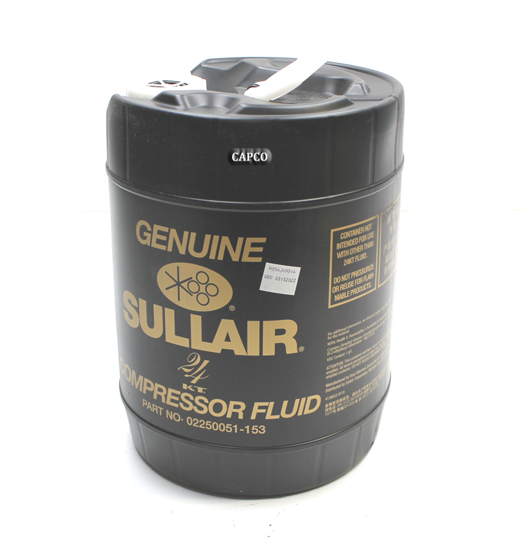 02250051-153 Genuine Part by SULLAIR (R) FL,24KT (5GAL) - Image 1