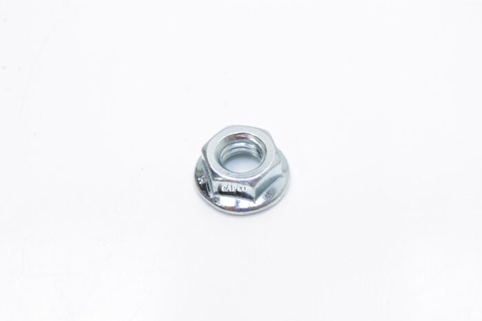 825305-283 Genuine Part by SULLAIR (R) NUT, HEX FLGD PLTD 5/16-18 - Image 1