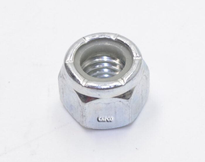 825506-198 Genuine Part by SULLAIR (R) NUT, HEX LOCKING PLTD 3/8-16 - Image 1