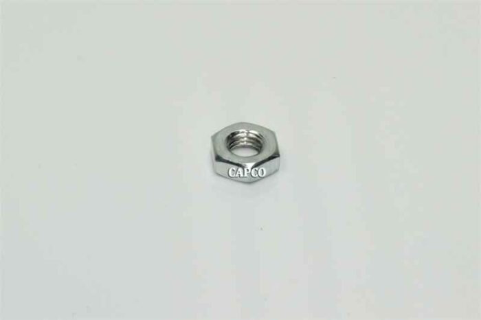 866604-164 Genuine Part by SULLAIR (R) NUT, HEX JAM LH 1/4-28 PLT - Image 1