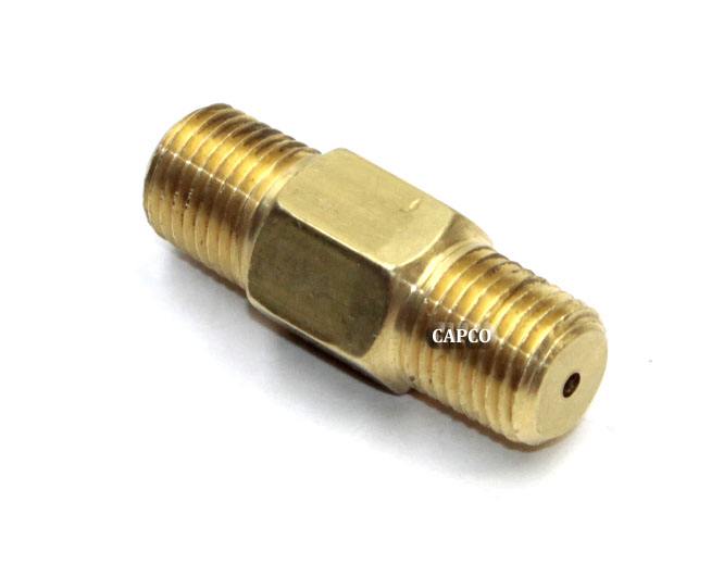 022033 Genuine Part by SULLAIR (R) ORIFICE,.094 BRASS 1/4MNPT - Image 1
