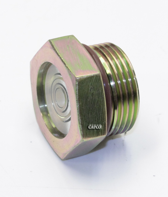 02250097-610 Genuine Part by SULLAIR (R) PLUG,SIGHT GLASS 1 5/16" SAE - Image 1