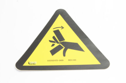 02250172-069 Genuine Part by SULLAIR (R) DECAL,WRN CRUSH/PINCH POINT