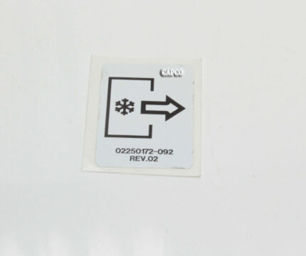 02250172-092 Genuine Part by SULLAIR (R) DECAL, AFTERCOOLED AIR