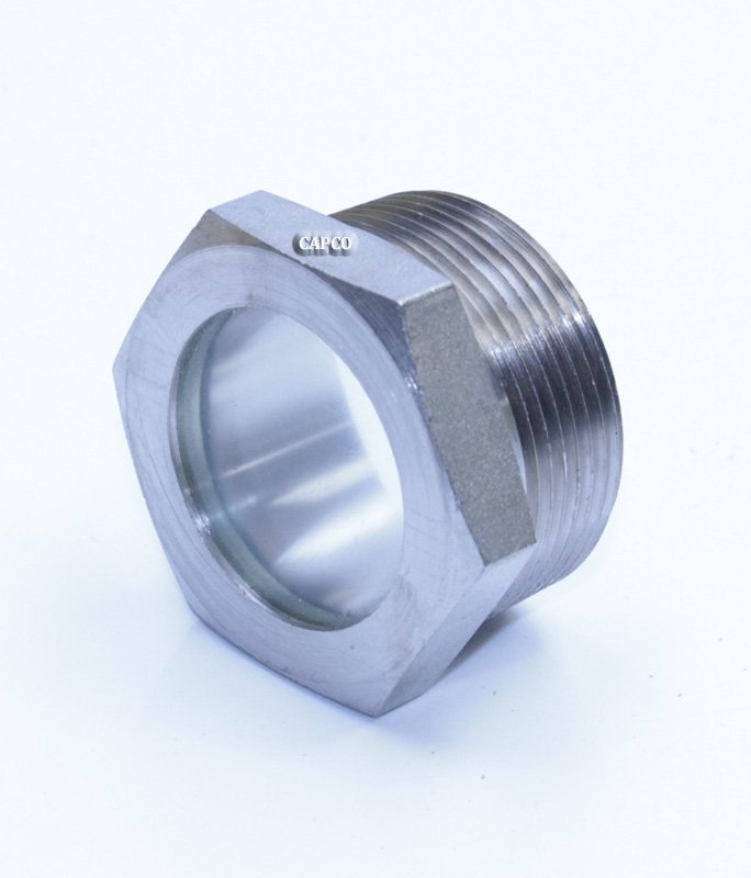 040279 Genuine Part by SULLAIR (R) GLASS, OIL LEVEL 1 1/2 SIGHT - Image 1