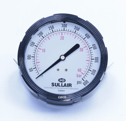 048061 Genuine Part by SULLAIR (R) GAUGE, PRESSURE 0-600PSI