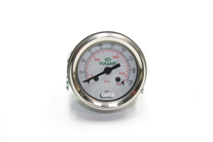 250005-185 Genuine Part by SULLAIR (R) GAUGE, PRESS 2"DIA 0-230#